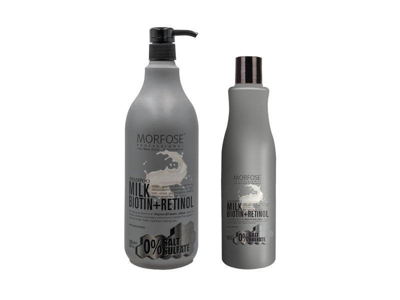 Morfose Milk Biotin No Salt Sulfate Shampoo - 500ml