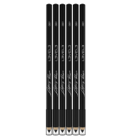 LV3 Pro Liner Pencils 6-Pack Black for Precision Hair Art & Creative Designs