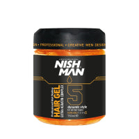 NISHMAN Ultra Hold Argan Hair Styling Gel 750ml: All-Day Natural Shine