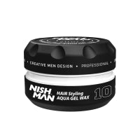 NISHMAN 150ml Professional Hair Styling Wax: Ultimate Shine, Strong Hold, Versatile