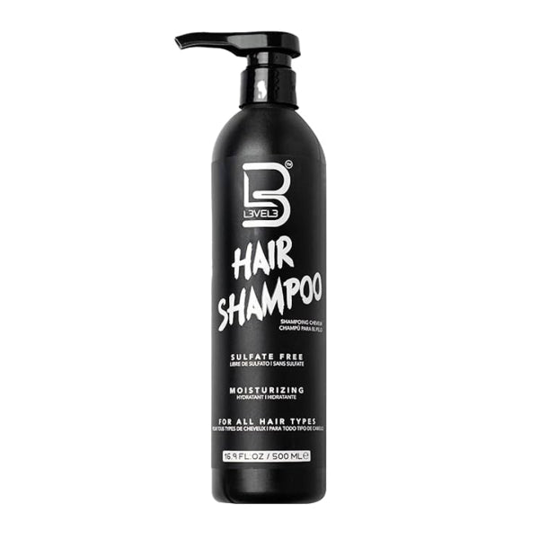 LV3 Gentle Moisturizing Sulfate-Free Hair Shampoo for All Hair Types 16.9 fl oz