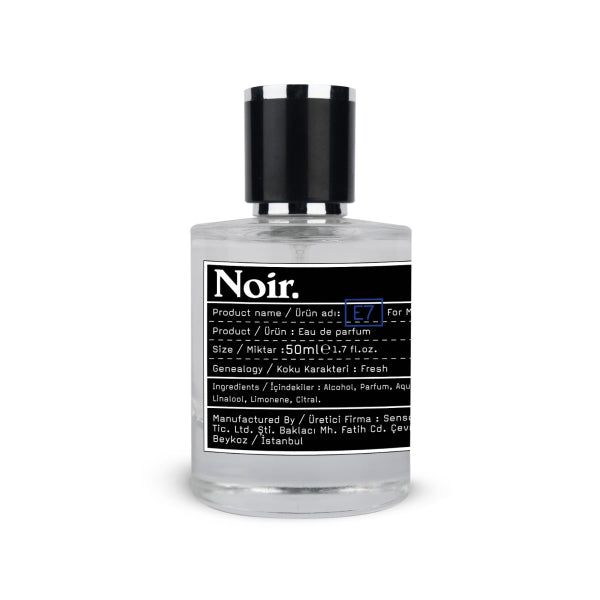 NOIR PERFUME 50 ML E7 BOXED