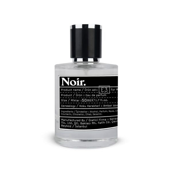 NOIR PERFUME 50 ML E3 BOXED