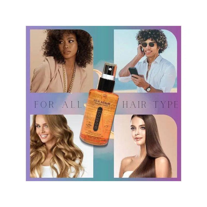 Morfose 75ml Deep Conditioning Hair Serum: Frizz Control, Brilliant Shine, All Hair Types