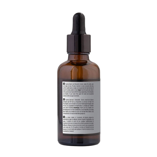 GUMMY BEARD SERUM - Stärken & Pflegen Sie Ihren BartWIE BENUTZT MAN:
Einfach zu bedienen - um die vollen Auswirkungen unseres Bartserums zu genießen, die Flasche zu schütteln, ein paar Tropfen Öl in Ihre Handflächen aBeard CaregummyOnKozmetikGUMMY BEARD SERUM