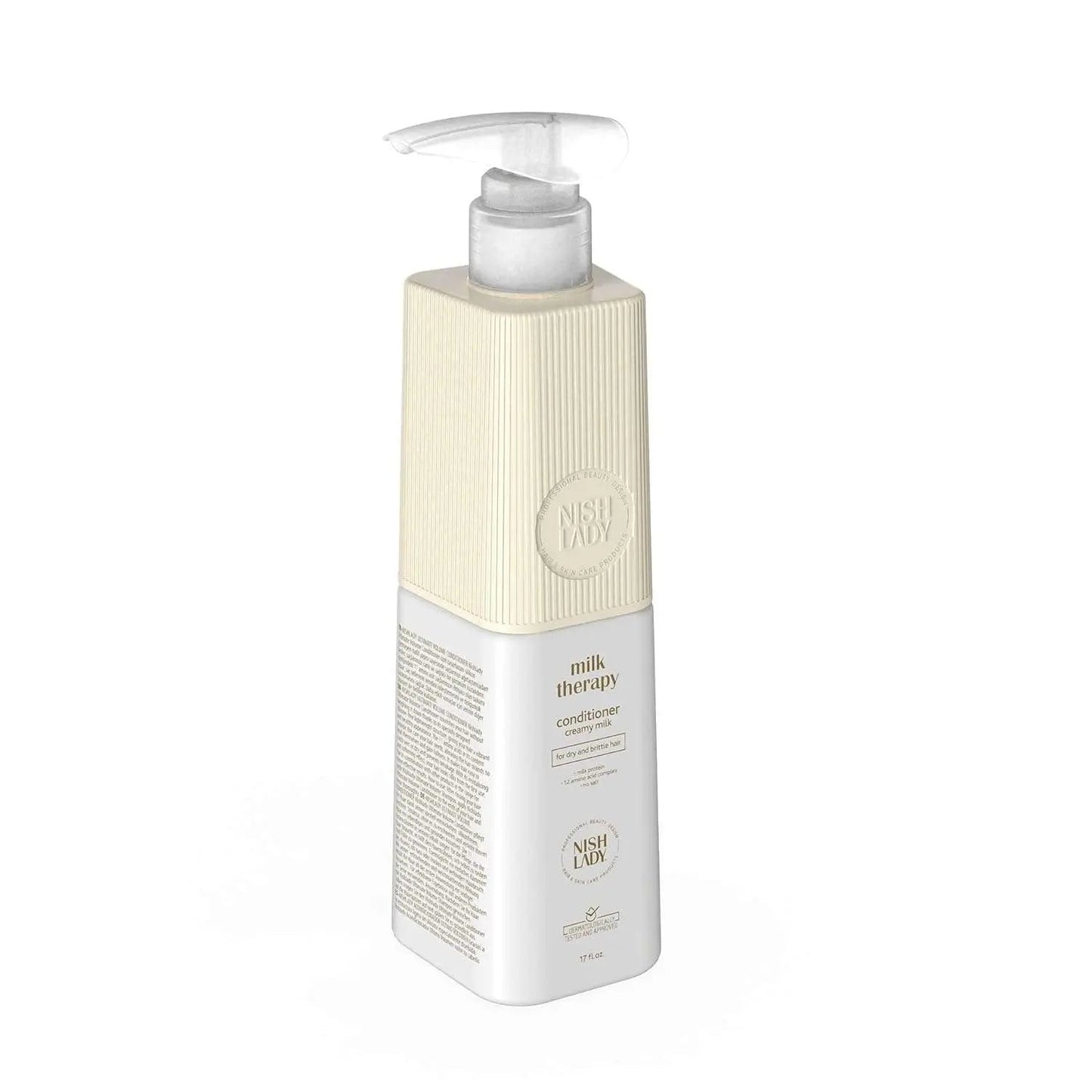 Nishlady Milk Therapy Hair Care Cream Conditioner – 503 mlDer Milk Therapy Hair Care Cream Conditioner ist die perfekte Ergänzung zur täglichen Haarpflegeroutine. Angereichert mit natürlichen Milchproteinen, spendet er FeucHairNishLadyOnKozmetikMilk Therapy Hair Care Cream Conditioner