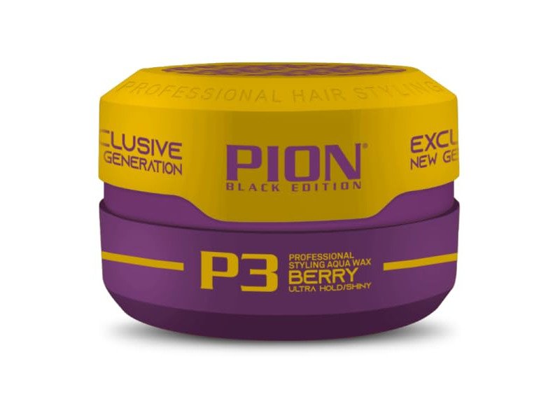 Pion Rainbow Edition Professional Styling Aqua Wax Berry P3 - 150ml