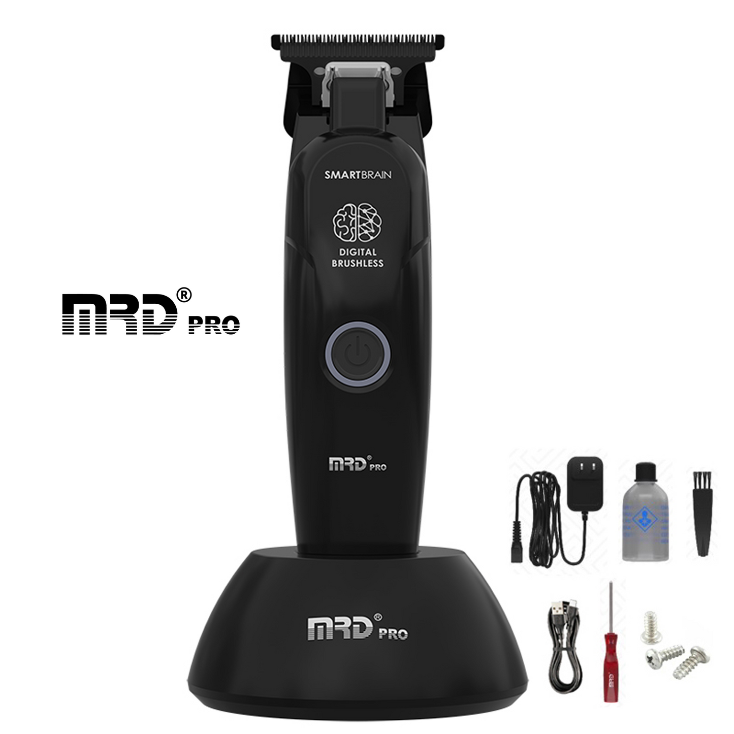 MRD Pro GMT 3969ST-BLACK Kanttrimmer med Superladdad Rotationsmotor