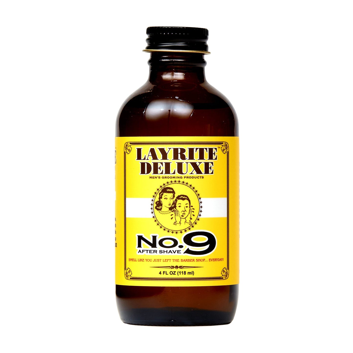Layrite No. 9 Bay Rum Classic Aftershave Splash Soothes & Refreshes Skin
