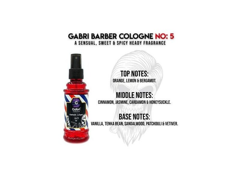 Gabri No.5 Barber Cologne Spray 150ml - No5