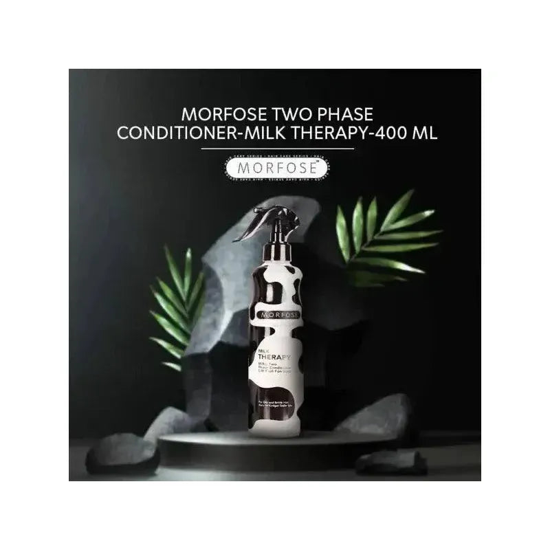 Morfose Milk Therapy 2-Phase Conditioner Spray: Deep Hydration, Anti-Frizz, Heat Protection