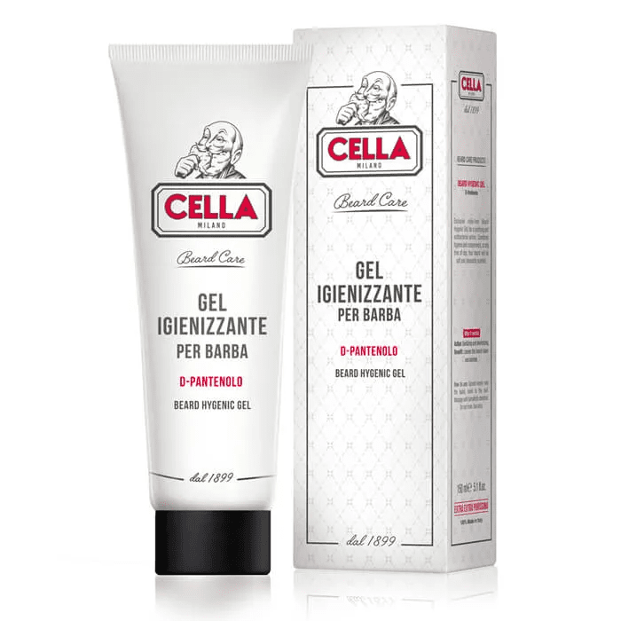 Cella Milano Antibacterial Deodorizing Beard Sanitizer Gel with Provitamin B5, 5 fl oz