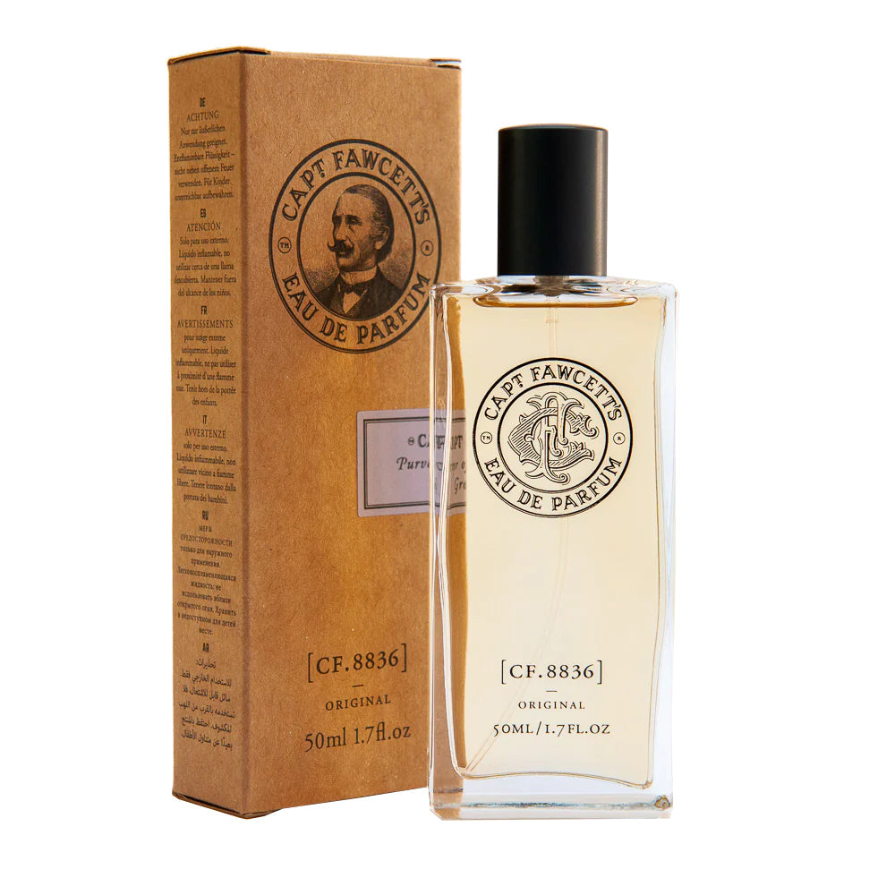 Captain Fawcett Original Eau de Parfum 50ml - Timeless Bergamot & Mandarin Scent