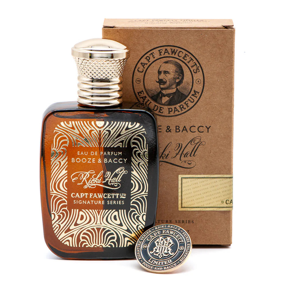 Captain Fawcett Ricki Hall's Booze & Baccy Intense Men's Eau de Parfum 50ml
