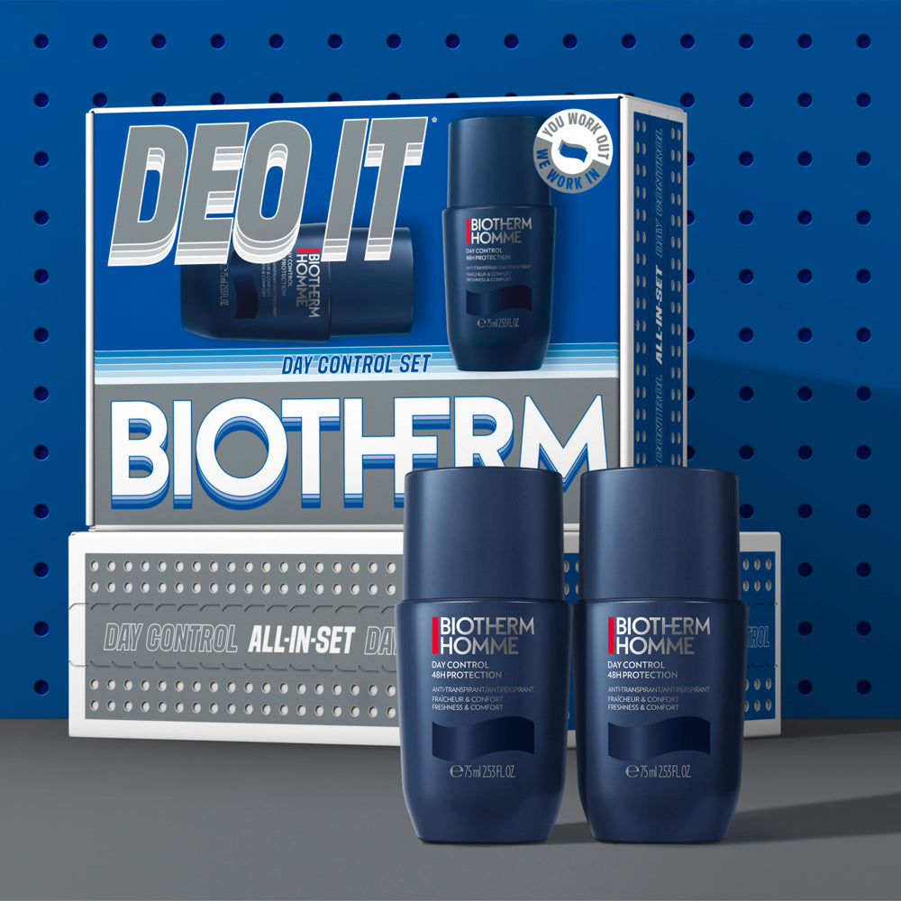 Homme Day Control 48H Deo Duo Set, 2x75ml - från Biotherm