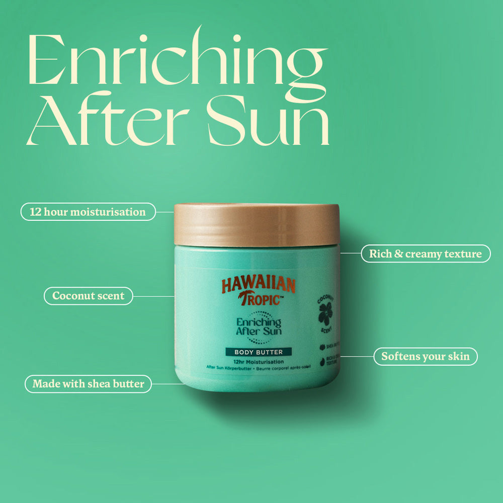 Enriching Coconut Body Butter After Sun, 250ml - hudvård från Hawaiian Tropic