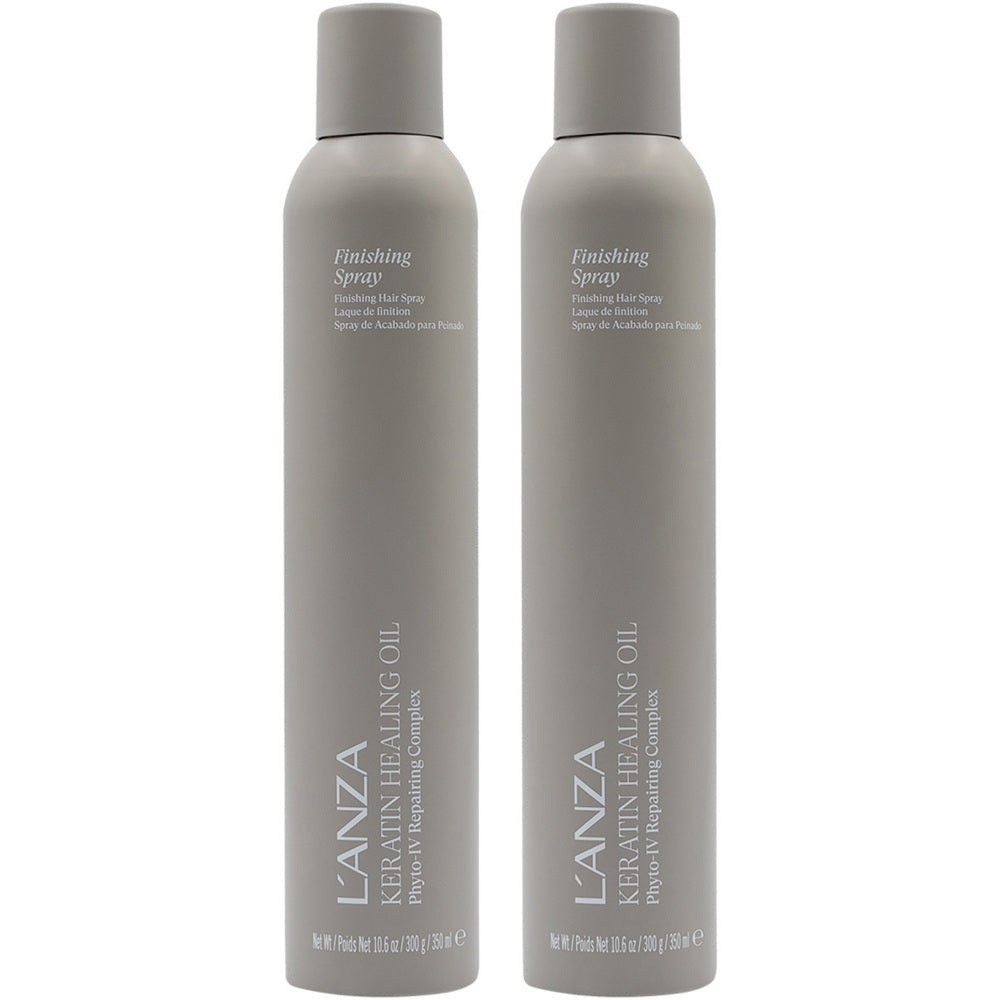 Keratin Healing Oil Brush Thru Hair Spray, 350ml - från LANZA