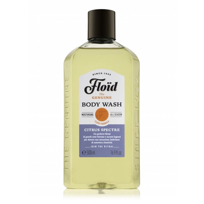 Floïd Citrus Spectre Refreshing Body Wash: Invigorating Scent, Hydrating Formula for Men