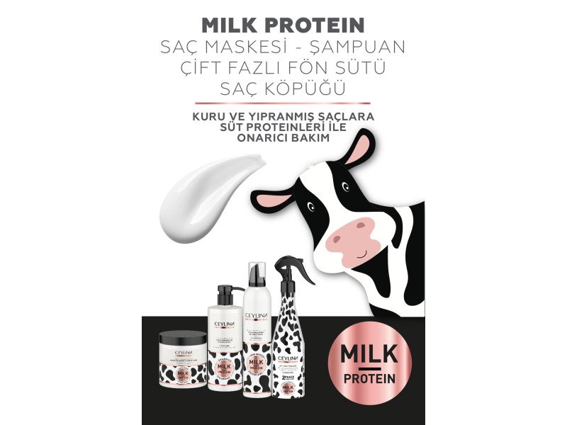 Ceylinn Milk Protein Haar Shampoo 500ml