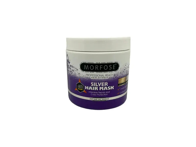 Morfose "No Yellow" Silver Hair Mask - 500ml