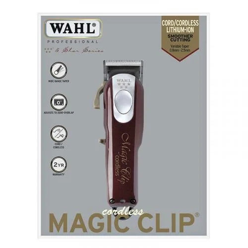 Wahl 5-Star Magic Clip Cordless Professional Hair Clipper for Fades
