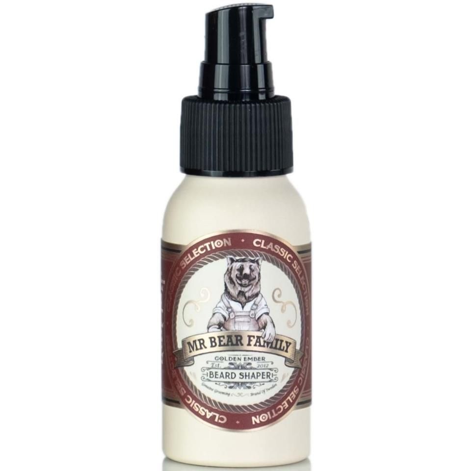 Mr Bear Family Golden Ember Beard Shaper: Natural Hold & Hydration