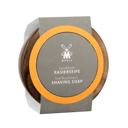 Mühle Shaving Soap Sea Buckthorn i träskål 65g
