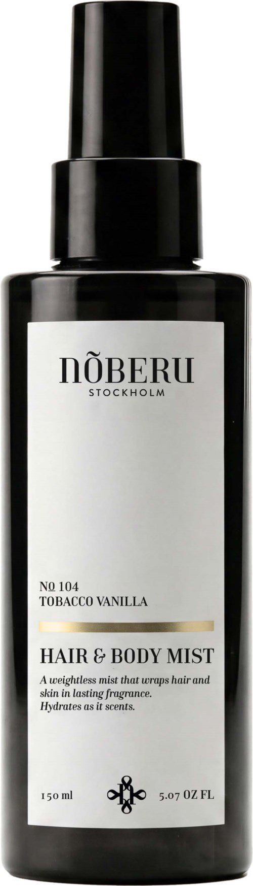 Noberu Hair & Body Mist Tobacco Vanilla 150 ml