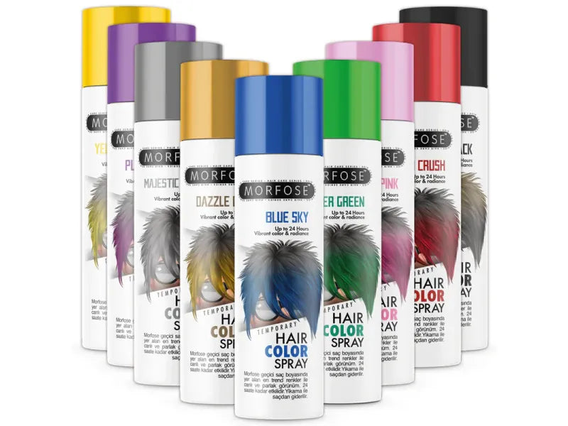 Morfose Ever Green Hair Color Spray - 150ml