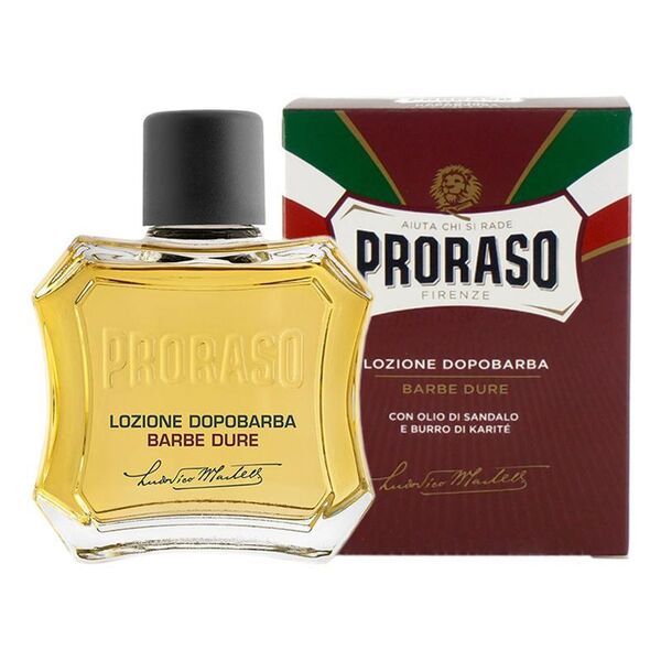 Proraso Sandalwood Shea Oil After Shave Lotion 100ml: Soothes & Refreshes Skin