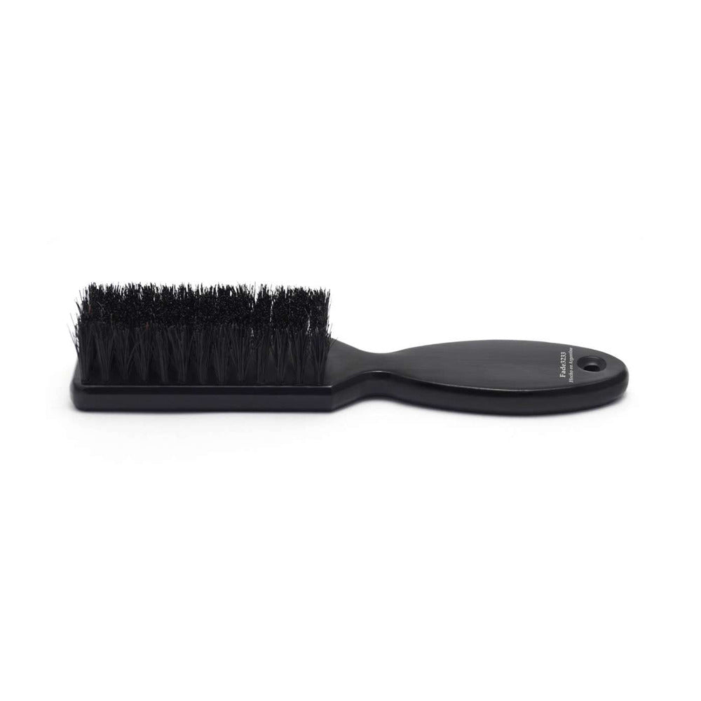 Professional Black Gamma Piú Fade Hair Brush for Barbers & Stylists