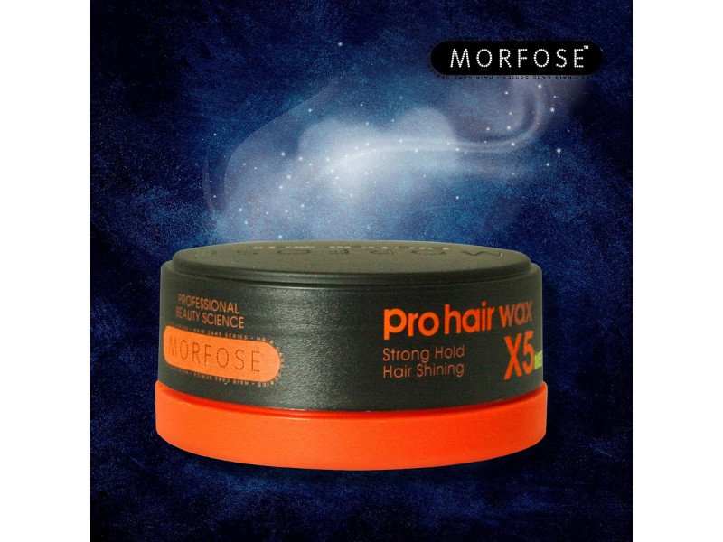 Morfose Pro Hair Wax X5 Strong Hold Orange - 150ml