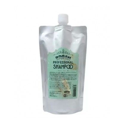 Funky Minty Brosh 380ml Botanical Shampoo Refill Pouch for Deep Cleansing