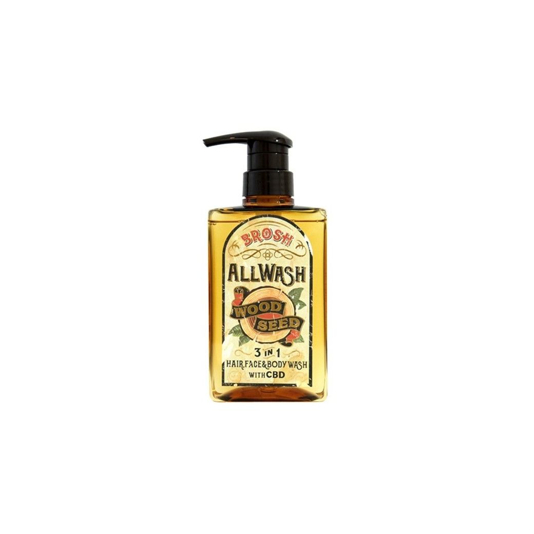 Brosh All Wash 3-In-1 Rengöring Träfrö Refill 380 ml