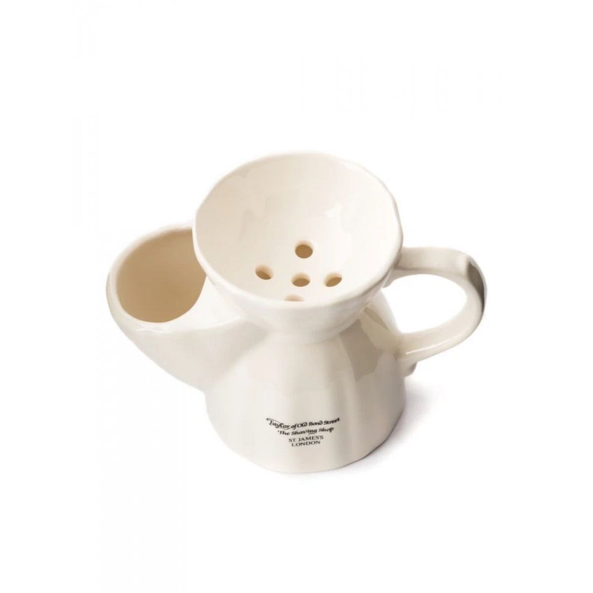 Taylor of Old Bond Street Victorian Ceramic Shaving Mug, Elegant Traditional Design