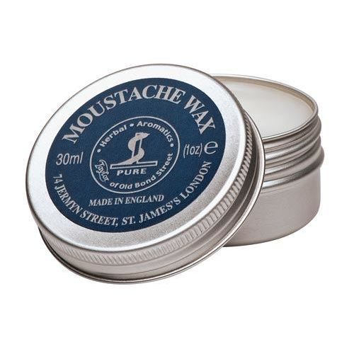 Taylor of Old Bond Street Lavender Moustache Wax, 1.01 fl oz, Strong Hold