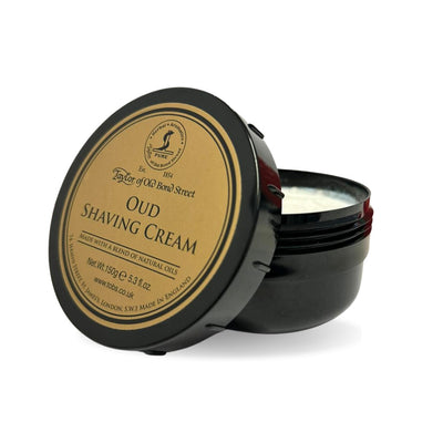 Taylor of Old Bond Street Oud Shaving Cream: Glycerin-Rich for a Smooth Shave