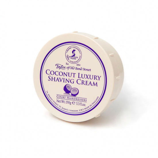 Luxurious Coconut Shaving Cream for Men, Rich Lather, Smooth Shave, 5.3 Oz