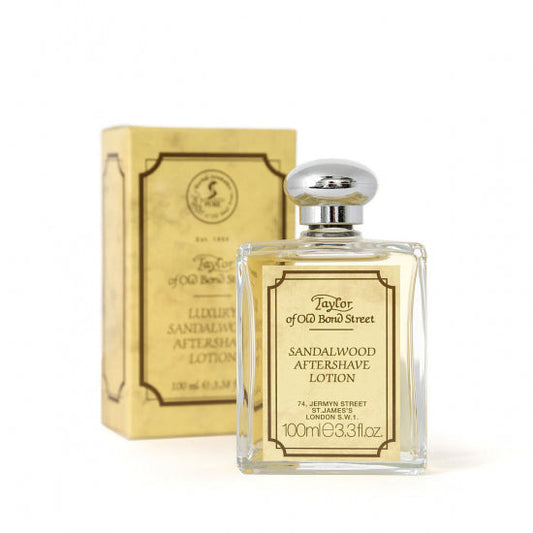 Taylor of Old Bond Street Sandalwood Aftershave Lotion for Men 3.3 fl. oz.