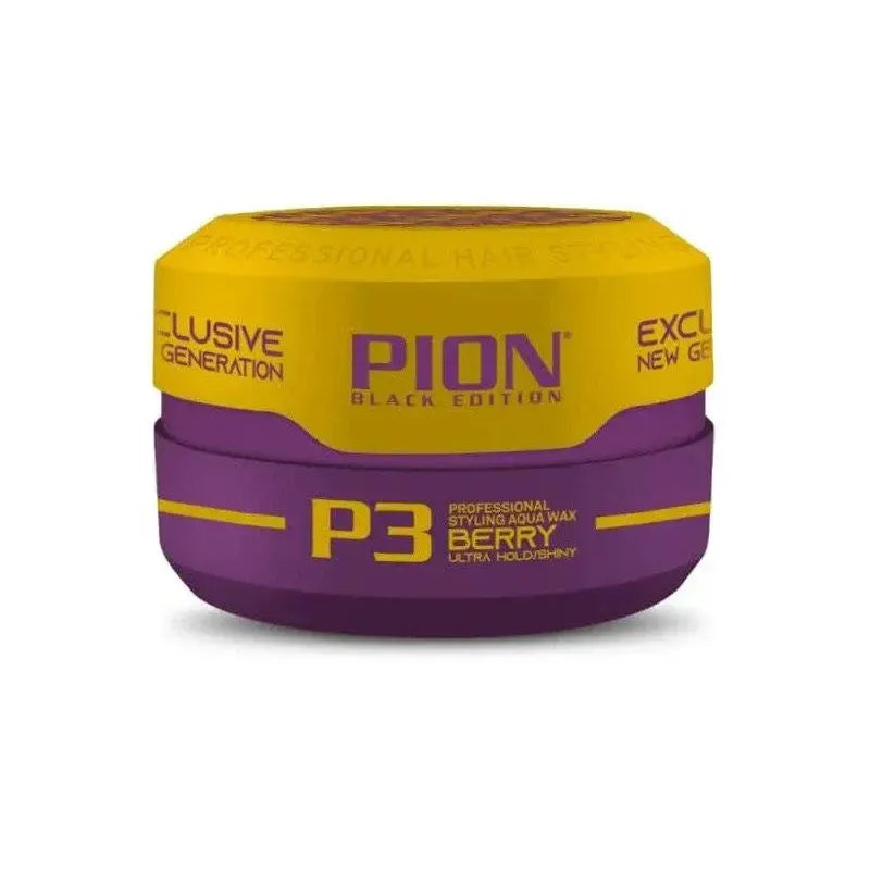 Pion Rainbow Professional Aqua Hair Wax: Strong Hold, Glossy Finish, Easy Washable