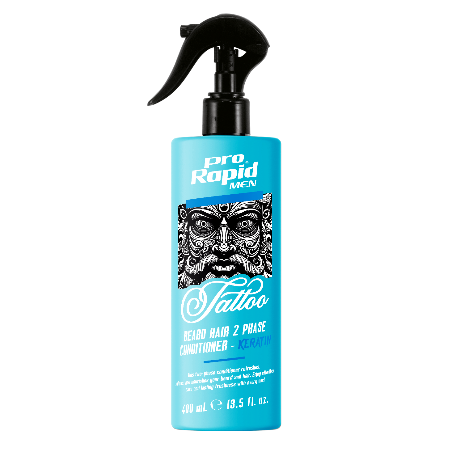 ProRapid Men Tattoo Tvåfasbalsam för Skägg och Hår 400ml