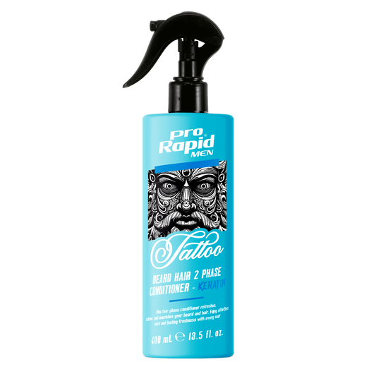 ProRapid Men Tattoo Tvåfasbalsam för Skägg och Hår 400ml