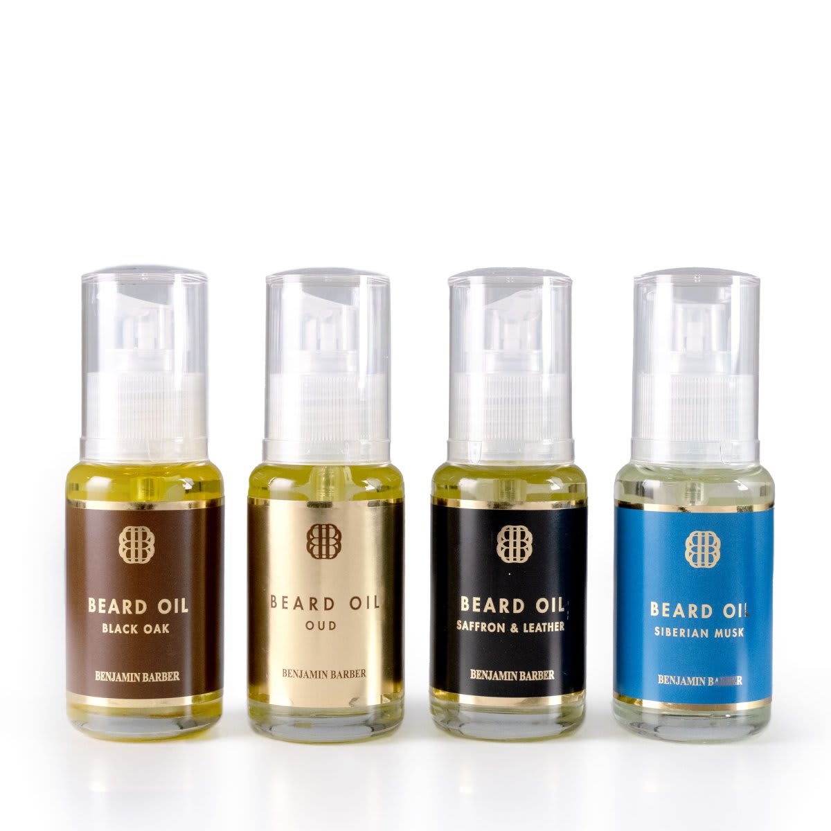 Benjamin Barber Skäggolja Collection 4 x 50 ml