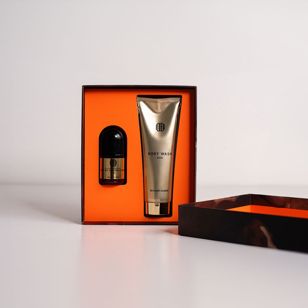 Benjamin Barber Gift Box Shower Gel & Antiperspirant Oud