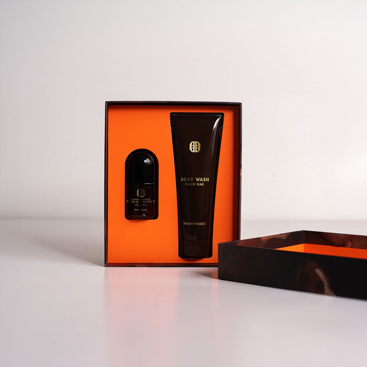 Benjamin Barber Gift Box Shower Gel & Antiperspirant Black Oak