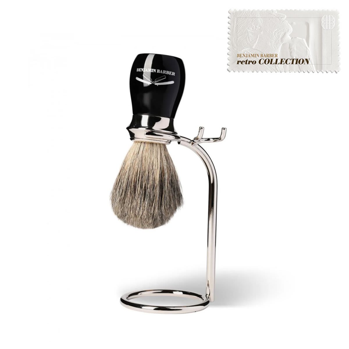 Benjamin Barber Duke MP 3-delars Rakset Ebony Retro Collection