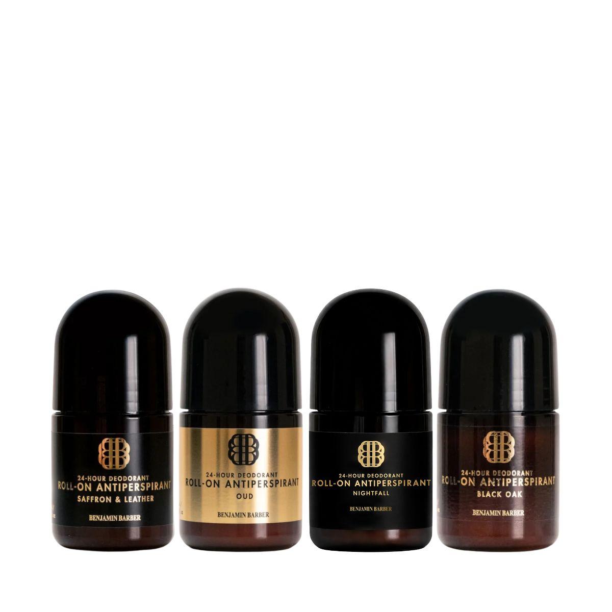 Benjamin Barber Antiperspirant Collection, 75 ml, 4-pack
