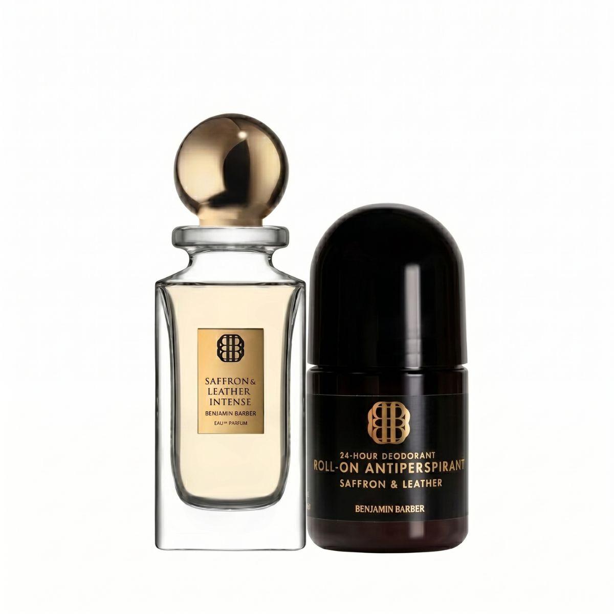 Benjamin Barber Fragrance Duo Saffron & Leather