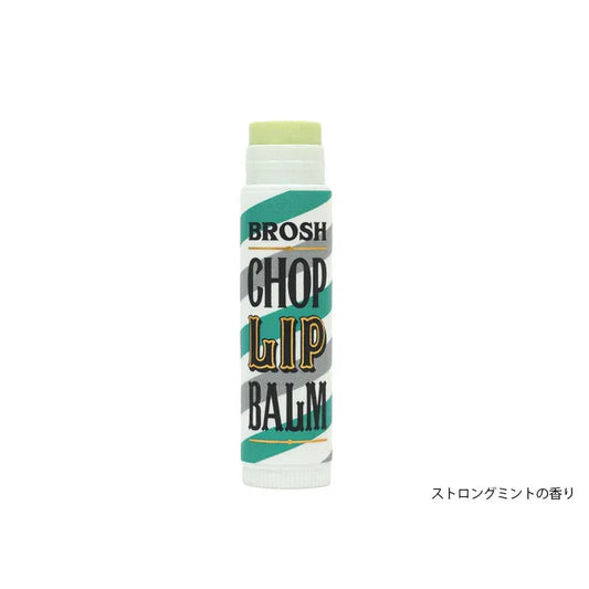 Brosh Strong Mint Läppbalsam för Män, 4g, Matt Finish