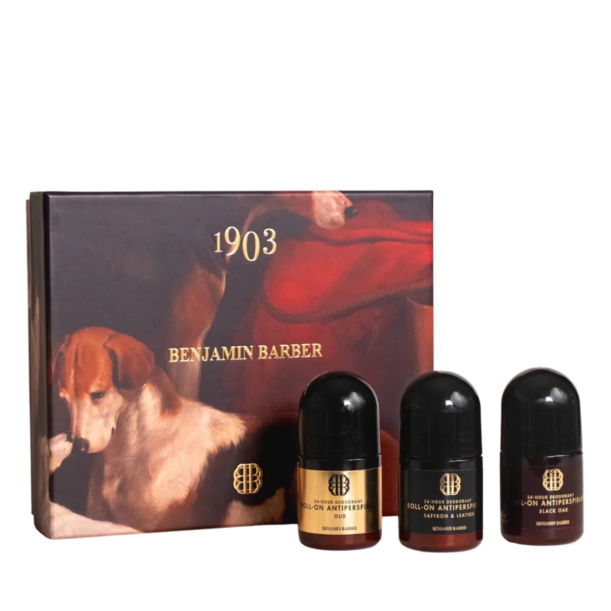 Benjamin Barber Presentset Deodorant Trio